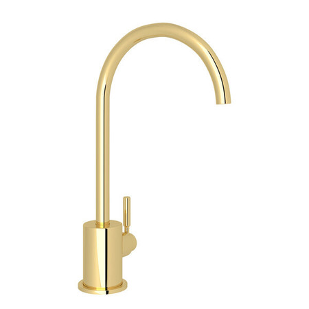 ROHL Single Side Lever Brass Filter Faucet In Unlacquered Brass R7517ULB